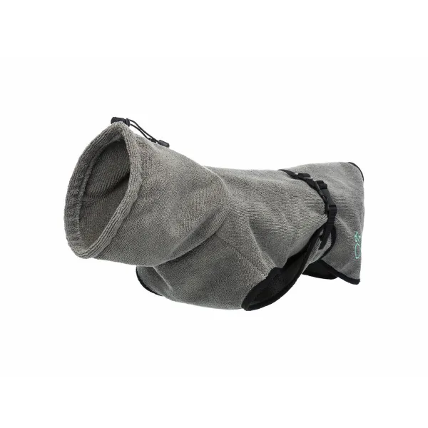 Dog bathrobe Trixie Grey XL