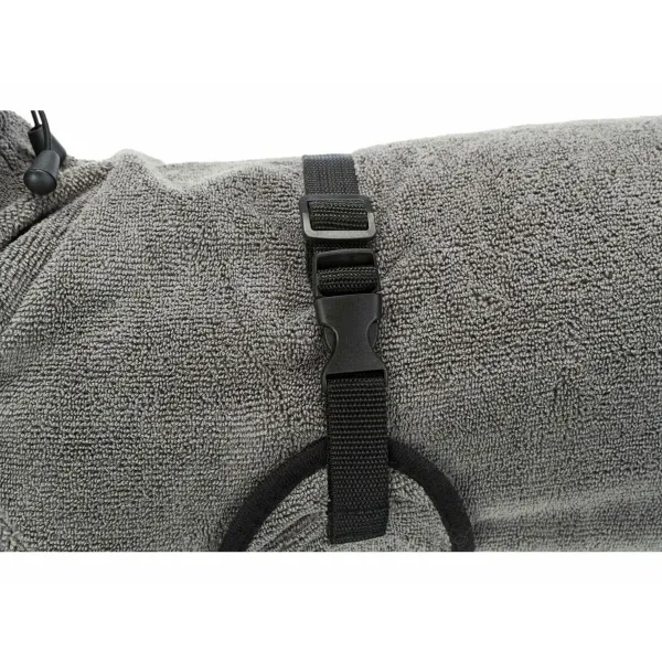Dog bathrobe Trixie Grey XL