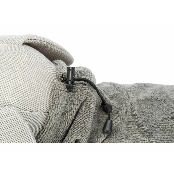 Dog bathrobe Trixie Grey XL
