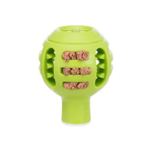 Kamuolys naminiams gyvūnėliams Trixie Lick'n'Snack Balta Žalia Plastmasinis TPR Ø 8/12 x 13 cm