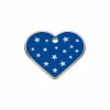 Kauluksen tunnistuskilpi Imarc PetScribe Passion Sininen Hopea
