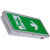 Exit Light Surface mounted with horizontal sign IP65