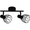 Ceiling Lamp Ivy 2xE14 Sockets Black