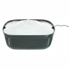 Pet Water Fountain Trixie Polygon White Grey Silicone Melamin 2,5 L 28 x 11 x 22 cm