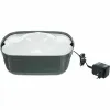 Pet Water Fountain Trixie Polygon White Grey Silicone Melamin 2,5 L 28 x 11 x 22 cm