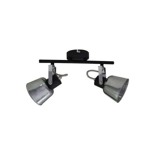 Ceiling Lamp Maya 2xE14 Sockets Black