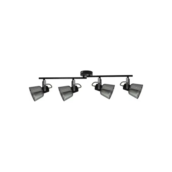 Ceiling Lamp Maya 4xE14 Sockets Black