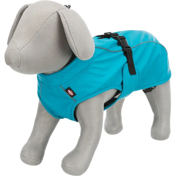 Dog raincoat Trixie Vimy Turquoise L