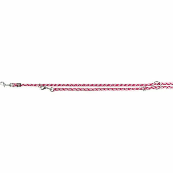Adjustable dog leash Trixie Fuchsia S/M