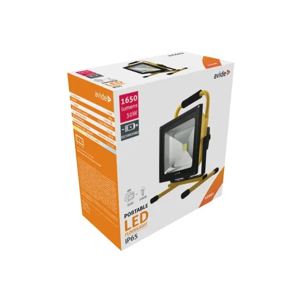 LED Flood Light Rechargeable 30W NW