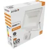 LED Frosted Flood Light Slim SMD 50W NW 4000K PIR White