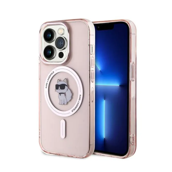 Karl Lagerfeld IML Choupette MagSafe - Case for iPhone 14 Pro Max (Pink)