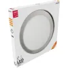 LED Ceiling Lamp Surface Mounted Round ALU Satin Nickel 24W NW