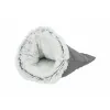 Pet bed Trixie Harvey White Black Grey Polyester Plush Ø 30 × 50 CM
