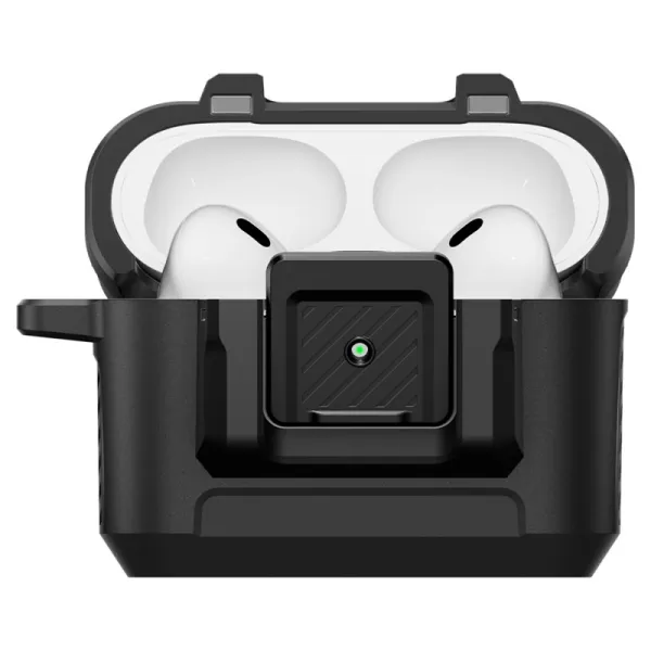 Spigen Lock Fit - Armored Case for Apple AirPods Pro 3 (Matte Black)