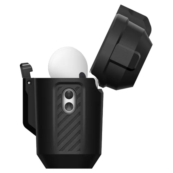 Spigen Lock Fit - Armored Case for Apple AirPods Pro 3 (Matte Black)