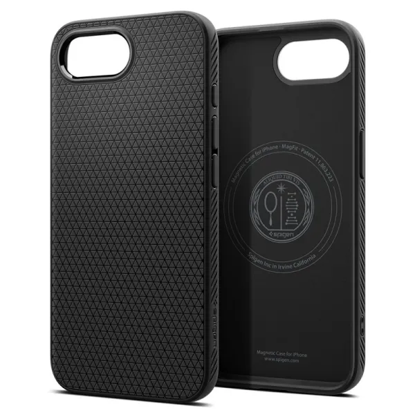 Spigen Liquid Air Mag MagSafe - Case for iPhone 17e / 16e (Matte Black)