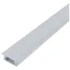 Alu Profile "U" 15.2x7.8mm Recessed with Milky cover 1m