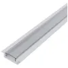 Alu Profile "U" 24.7x7mm Recessed with clear cover 1m