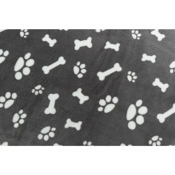 Lemmikkipeitto Trixie Kenny Harmaa Polyesteri 75 × 5 cm