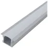 Alu Profile "U" 24x14.2mm Recessed with Milky cover 1m