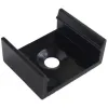 Alu Profile Normal Mounting Clip Black