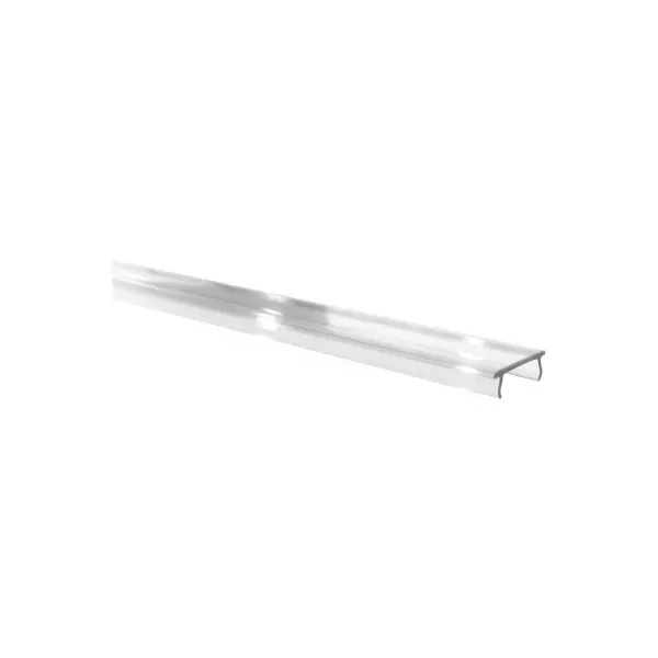 Alu Profile Normal/Recessed Cover Clear 1m