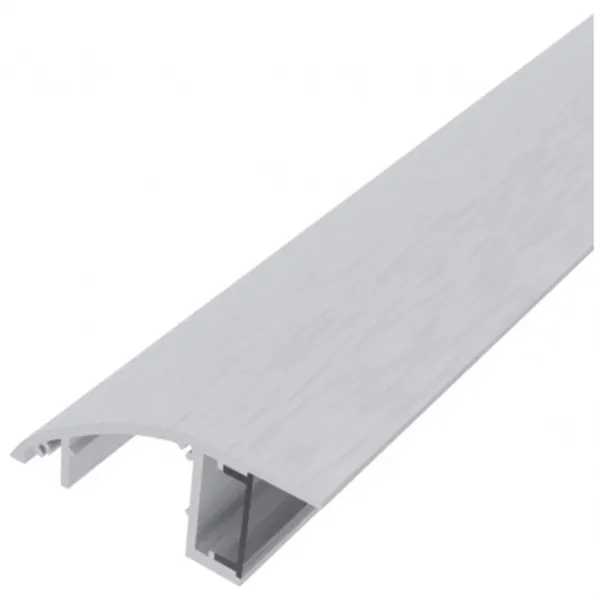 Alu Profile Sidewall for hidden lighting with Clear cover 2m