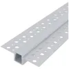 Alu Profile "U" 52.5x13.3mm Recessed (Plasterboard) with Milky cover 1m