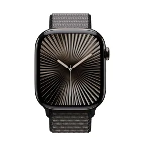 Crong Nylon - Sport Band for Apple Watch 44/45/46/49 mm (Night Grey)