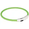 LED Collar for Pets Trixie Green L/XL