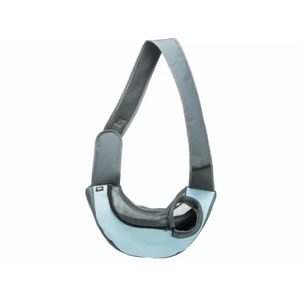 Over the Shoulder Pet Handbag Trixie Sling Light Blue Light grey 5 × 25 × 18 cm