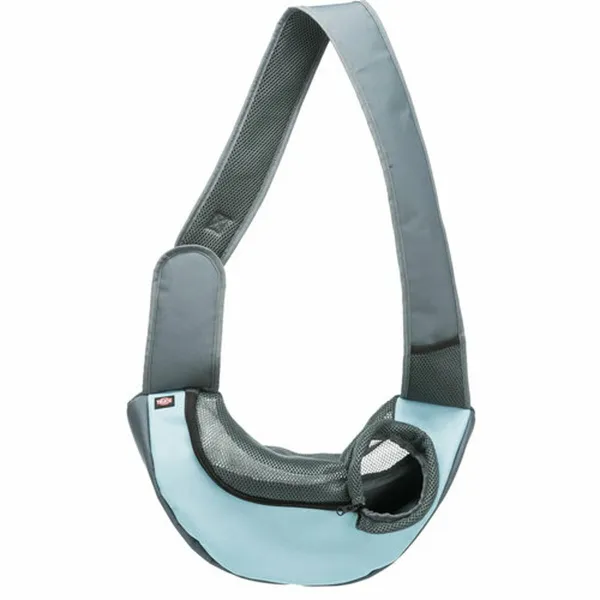 Over the Shoulder Pet Handbag Trixie Sling Light Blue Light grey 5 × 25 × 18 cm