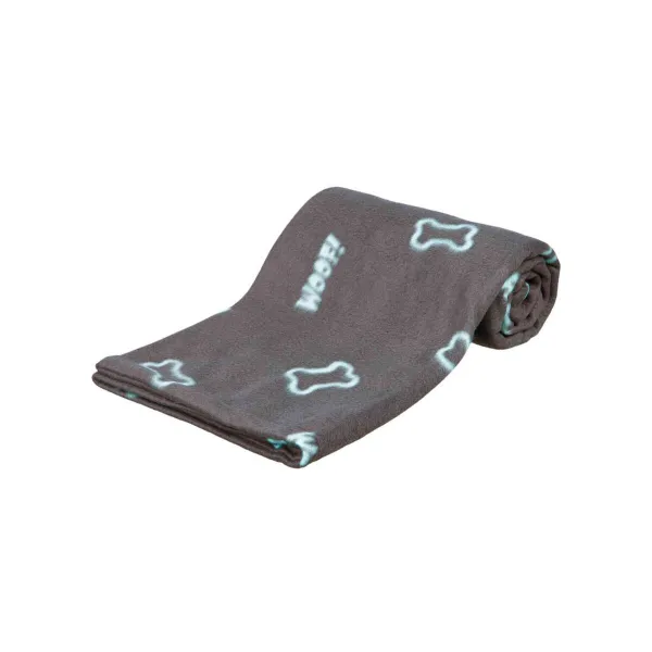 Pet blanket Trixie Barney Taupe Polyester 150 × 100 CM