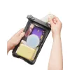 Spigen A603 Universal Waterproof Case - Waterproof Case for Smartphones up to 6.9" (Black)