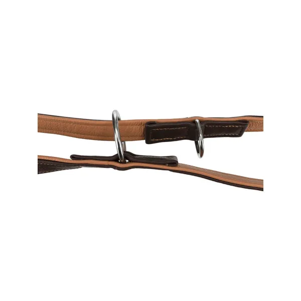 Reguliuojamas šuns pavadėlis Trixie Ruda Šviesiai rudas S/M 2 m