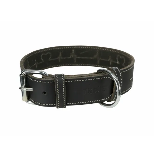 Suņa kaklasiksna Trixie Heartbeat Melns 38-47 cm