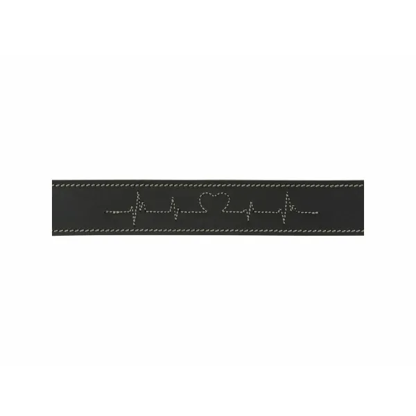Suņa kaklasiksna Trixie Heartbeat Melns 38-47 cm