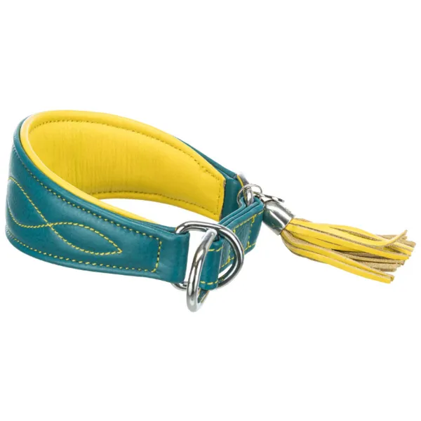 Тренировочный ошейник Trixie Active Comfort Жёлтый Синий S/M 33-42 cm