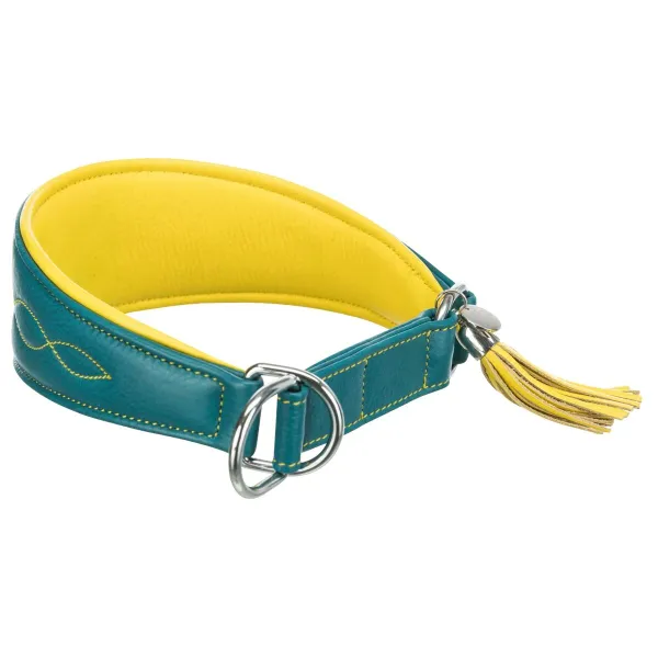 Тренировочный ошейник Trixie Active Comfort Жёлтый Синий S/M 33-42 cm