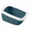 Kačių kraiko dėžutė IMAC Mėlyna Balta 62 x 33 x 49,5 cm