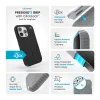 Speck Presidio2 Grip ClickLock & MagSafe - iPhone 16 Pro Case (Black / Slate Gray / White)