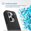 Speck Presidio2 Grip ClickLock & MagSafe - iPhone 16 Pro Case (Black / Slate Gray / White)