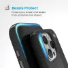 Speck Presidio2 Grip ClickLock & MagSafe - iPhone 16 Pro Case (Black / Slate Gray / White)