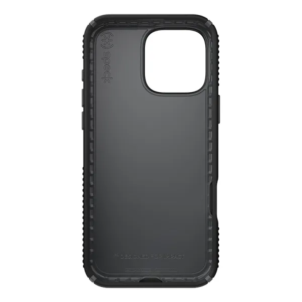 Speck Presidio2 Grip - iPhone 16 Pro Max Case (Black / Slate Gray / White)
