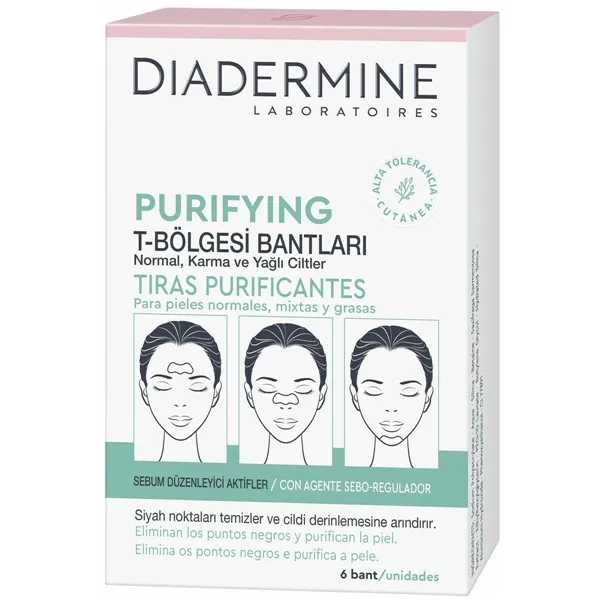 Acne Skin Treatment Diadermine Tiras Purificantes