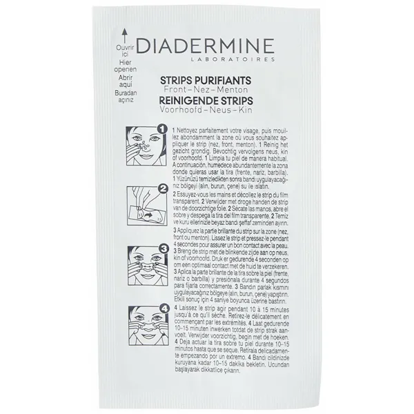 Acne Skin Treatment Diadermine Tiras Purificantes