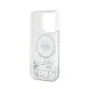 Karl Lagerfeld Liquid Glitter Choupette Head MagSafe - iPhone 14 Pro Max Case (Transparent)