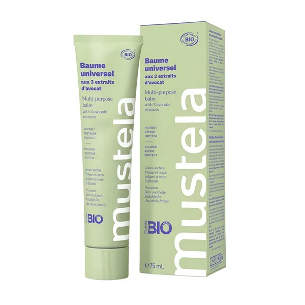 Repair Cream for Babies Mustela Bio 75 ml