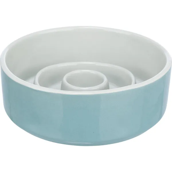 Кормушка для собак Trixie Slow Feeding Синий Серый Ø 17 cm 900 ml